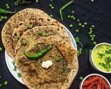 A picture of step 8 of Stuffed Green Peas Paratha.