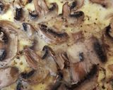 A picture of step 3 of A plain Mushroom Omelette.