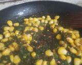 A picture of step 4 of Open spinach corn paneer sandwich.