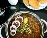 A picture of step 9 of Amritsari Chole.