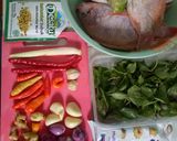 Foto langkah ke 3 dari resep Mangut Nila kemangi.
