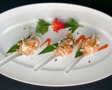 Hình bước làm 3 của món Gỏi Bưởi