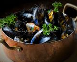 Une image de l'étape 3 de Moules marinières.