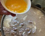 A picture of step 4 of Bamboo Shoot Savory Congee.