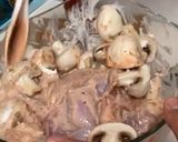 A picture of step 2 of Chicken Mushroom Yogurt Marinate.