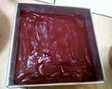 Foto langkah ke 6 dari resep Red Velvet Creamcheese Brownie.