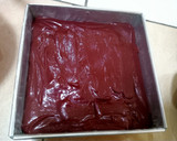 Foto langkah ke 6 dari resep Red Velvet Creamcheese Brownie.