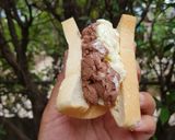 Foto langkah ke 5 dari resep Ice Cream Durian & Coklat Lembut.