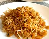 Fokhagymás garnélás tészta recept fázis 3 fotója