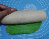 Foto langkah ke 8 dari resep (Sourdough Discard) Rainbow Mantau.