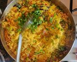 A picture of step 10 of Tomato pulav.