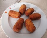 Foto del paso 4 de la receta: Croquetas de merluza y palitos de cangrejo