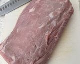 A picture of step 1 of Dutch Oven Pork Tenderloin.