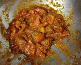 A picture of step 6 of Paneer do pyaaza.