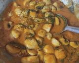 A picture of step 5 of Malai Mushroom.