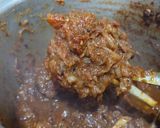 A picture of step 4 of Mutton biryani.