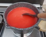 Foto langkah ke 3 dari resep Puding lumut Strawberry.