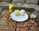 A picture of step 8 of Badam and kesar sharbat.