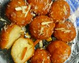 A picture of step 10 of Gulab jaman.