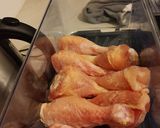 ,,Pałki kurczaka gotowane na parze,, krok przepisu 1 zdjęcie
