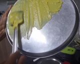 A picture of step 2 of Khandvi.