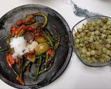 Foto langkah ke 3 dari resep Terong Pipit Sambel Ijo.
