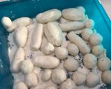 Foto langkah ke 3 dari resep Pempek ikan tenggiri.