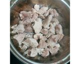 Foto langkah ke 2 dari resep ☡Non Halal☡ Sop Lobak Daging Babi kembang tahu Enak & Sehat.