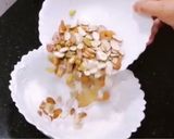 A picture of step 5 of HomeMade Italian Torrone /Nougat Recipe Almond & pistachio Torrone.