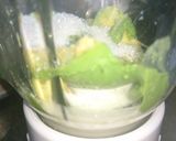Hình bước làm 1 của món Sinh tố bơ