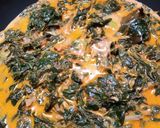 Foto langkah ke 5 dari resep Samba lado tanak / gulai pucuk ubi/ gulai daun singkong.