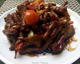 Foto langkah ke 4 dari resep Ceker Tempe Tahu Masak Kecap.