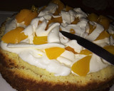 Foto del paso 3 de la receta: Torta de dulce de leche, crema y duraznos
