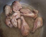 A picture of step 1 of Aloo chicken pulao.