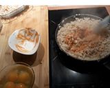Foto del paso 3 de la receta: Pastel de cabra y gambas al vermú