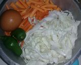 Foto langkah ke 1 dari resep Orak arik sayur dan telur.