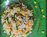 ફ્રેન્ચ બીન્સ ફ્રાઈડ રાઇસ (French Beans Fried Rice Recipe In Gujarati) રેસીપી સ્ટેપ4ફોટો