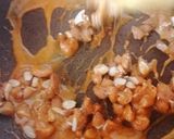 A picture of step 5 of Almond chikki.