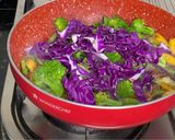A picture of step 6 of Sautéed Vegetables.