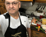 Foto del paso 1 de la receta: Arroz con cuerpos de centollo o cangrejo, cigalas, almejas y calamar