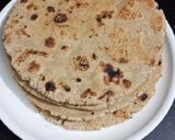 A picture of step 4 of Jowarichi Bhakri Ladoo orSorghum Ladoo.