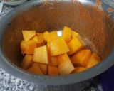 A picture of step 1 of Backed Pumpkin Cauliflower and Beans Tikka Roll.