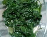 A picture of step 1 of Palak Chole Tikki.