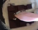 Une image de l'étape 3 de Bûche vanille, chocolat.