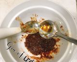 Hình bước làm 1 của món Gà ác quay mật ong da giòn