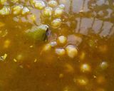 A picture of step 3 of Chole Bhature.