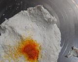 A picture of step 6 of Kesari chum chum.