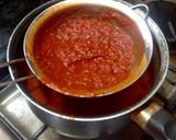 A picture of step 4 of Mole de Olla.