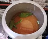 A picture of step 1 of Masoor dal tangy.