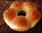 Foto langkah ke 8 dari resep Aneka roti (cutterpilar, abon, sobek).